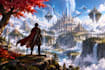 create epic rpg game environments and fantasy scenery
