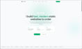 build a modern custom website with animations and dark mode