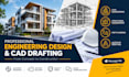 do civil and structural engineering design, mep plumbing, autocad drafting