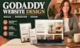 design godaddy website redesign godaddy website design develop godaddy