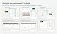 create a custom budget tracker spreadsheet in google sheets or excel
