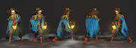 create 3d stylized characters
