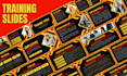 design animated morph transition powerpoint interactive training webinar slides