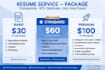 Create professional ats cv , resume and cover letter design by ...