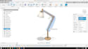 do wood work product design, lamp 3d product modeling, rendering, fusion360