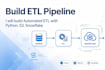 build automated etl pipeline using python snowflake and s3