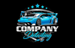 design a professional car wash logo in illustrator