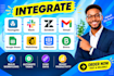 integrate teamgate slack zendesk gmail google sheets mailchimp intercom brevo