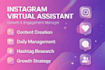 be your instagram virtual assistant for growth and engagement