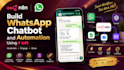 build whatsapp chatbot and automation using n8n
