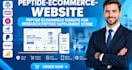 create peptide ecommerce website for research peptide supplement store