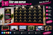 design a clean step and repeat backdrop, or event banner