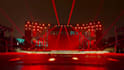 create realistic 3d event stage design with lighting, led screen design