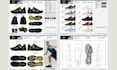 shoe tech pack sneaker 3d footwear tech pack boots heels technical flat desig