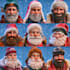 paint cute  christmas character