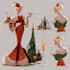 create custom christmas character model