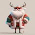 make a christmas  character art