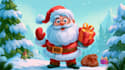 make unique christmas character illustrations with festive details