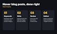 write naver blog SEO posts in native korean for your brand