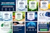 provide iso compliance certificates