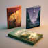 do cartoon book cover and cover design