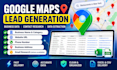 scrape google maps for business leads and contact  information