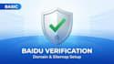set up baidu webmaster tools and submit your sitemap