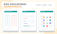 design printable preschool and kindergarten worksheets
