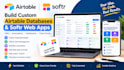 build airtable CRM and softr web apps