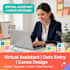 be your virtual assistant for data entry and canva design