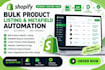 do shopify bulk product listing setup shopify variants metafields metaobjects