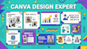 design custom canva graphics and social posts