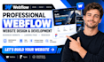 design develop redesign webflow website figma to webflow expert landing page cms