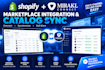 integrate shopify with mirakl connect, fix marketplace catalog synchronization