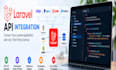 integrate third party apis in laravel and PHP