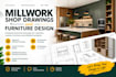 millwork shop drawings and furniture design