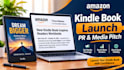 write a kindle book release press release and pr pitch