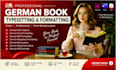 professionally typeset and format your german book, novel, paperback, kdp
