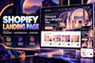 design a high converting shopify landing page