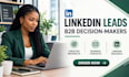 find targeted linkedin leads and b2b decision makers