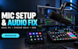 setup mic, dual PC streaming, stream deck and obs audio routing
