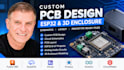 Design custom pcb layouts, esp32 circuits and 3d enclosures by Moses ...