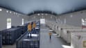 create 3d industrial warehouse animation logistics facility factory walkthrough