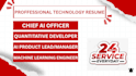 write a professional ai, tech, and machine learning resume