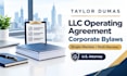 draft a custom llc operating agreement and corporate bylaws