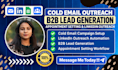 do cold email outreach appointment setting b2b lead generation linkedin outreach