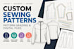 create custom sewing patterns with pattern grading, and digitizing files