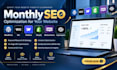 optimize wordpress wix webflow shopify woocommerce squarespace monthly seo
