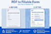 create fillable pdf form