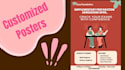 design customized posters and flyers